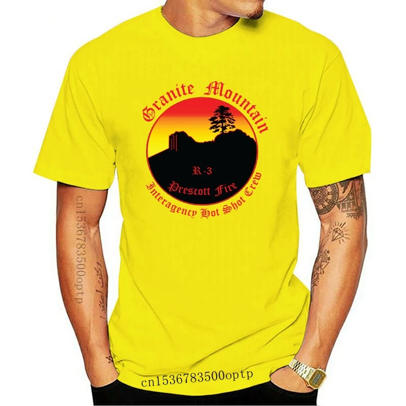 In Memory Of The Granite Mountain Hotshot Crew T Shirt Summer O Neck