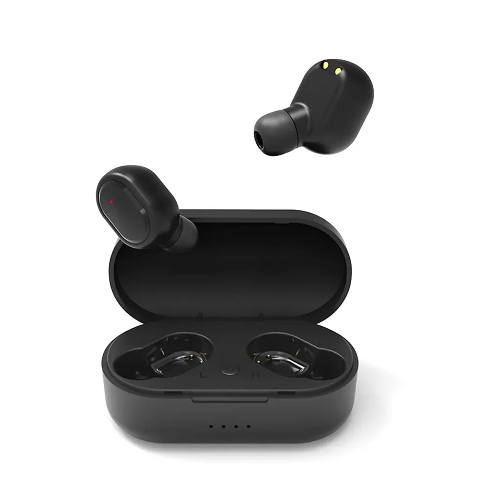 M1 беспроводные Bluetooth наушники Airdots наушники беспроводные наушники с микрофоном для iPhone Xiaomi huawei samsung - Цвет: Black