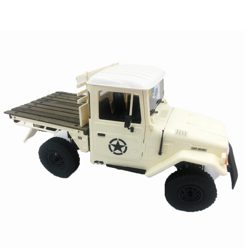 WPL C44KM RC автомобиль 1/16 4WD 2CH на гусеничном ходу с головой светильник дистанционного Управление внедорожные игрушки транспортных средств металлический Edition в разобранном виде комплект