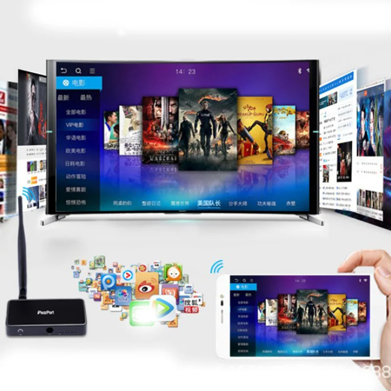  Wireless Display Dongle WIFI Portable Display Receiver 1080P HDMI Miracast Dongle for Android Smart