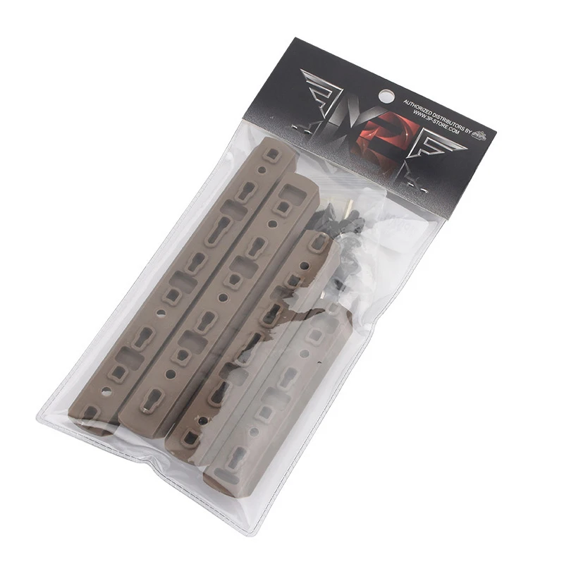 Тактический KeyMod& M-LOK полимерная направляющая набор(6 шт.) Picatiny Rails Cover Weaver Rail Mount Adapter