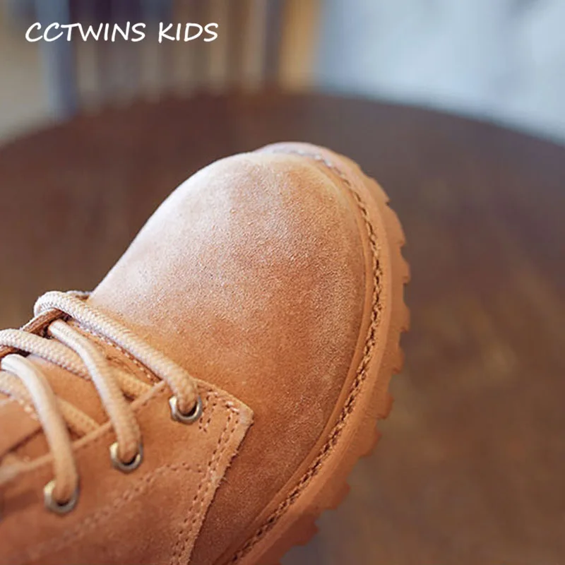 CCTWINS/детская обувь; коллекция года; сезон осень; модная замшевая обувь для маленьких мальчиков; модные детские ботинки martin; Брендовые ботильоны для девочек; MB040