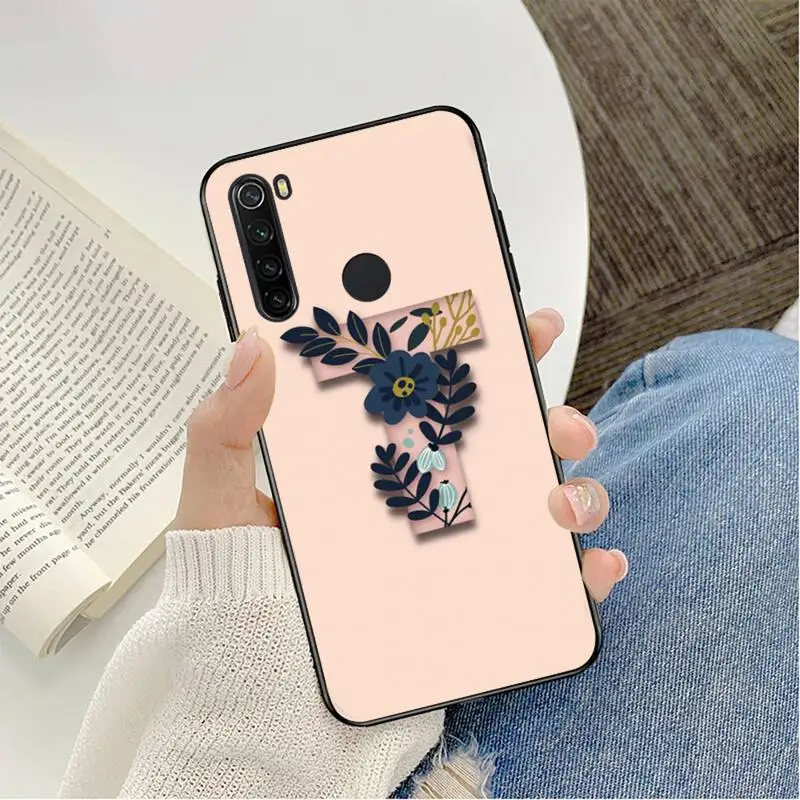 YNDFCNB Fashion Letter Custom Soft Phone Case For Redmi note 8Pro 8T 6Pro 6A 9 Redmi 8 7 7A note 5 5A note 7 case 