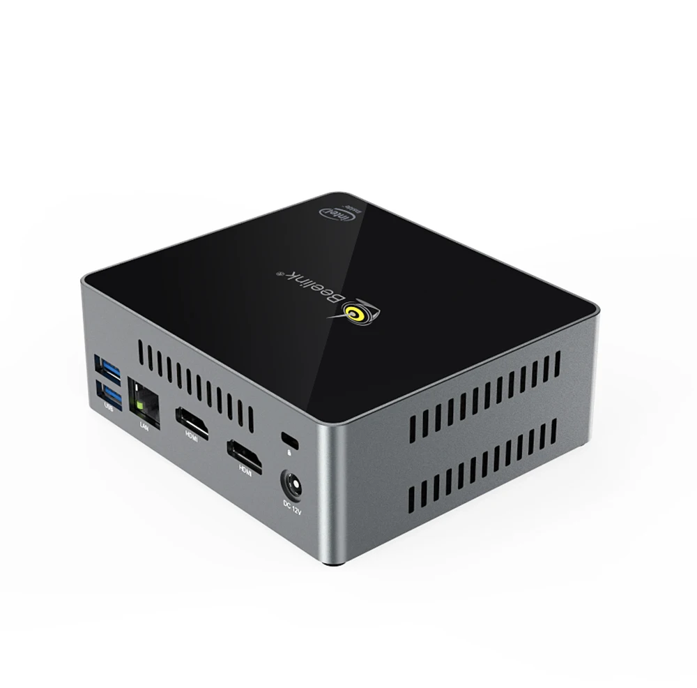 Beelink J45 Windows10 Мини ПК intel Pentium J4205 DDR3L 8G SSD 256GB Поддержка HDD 1000M Gigabit LAN двойной экран