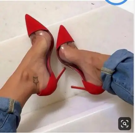 2019 fashion women new red leather high heels pumps shoes summer sandals