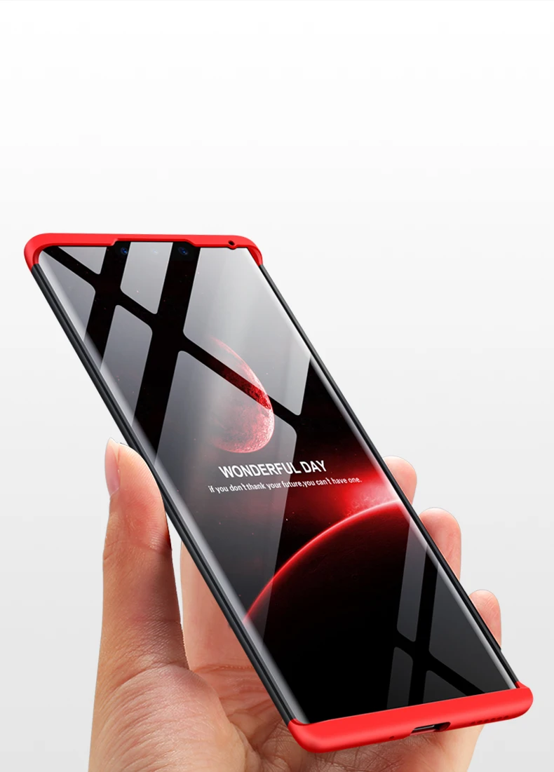 Для huawei mate 30Pro 5G 360 Полный ТПУ силиконовый чехол для huawei mate 30 Pro чехол матовый армированный гибридный защитный чехол для задней панели телефона