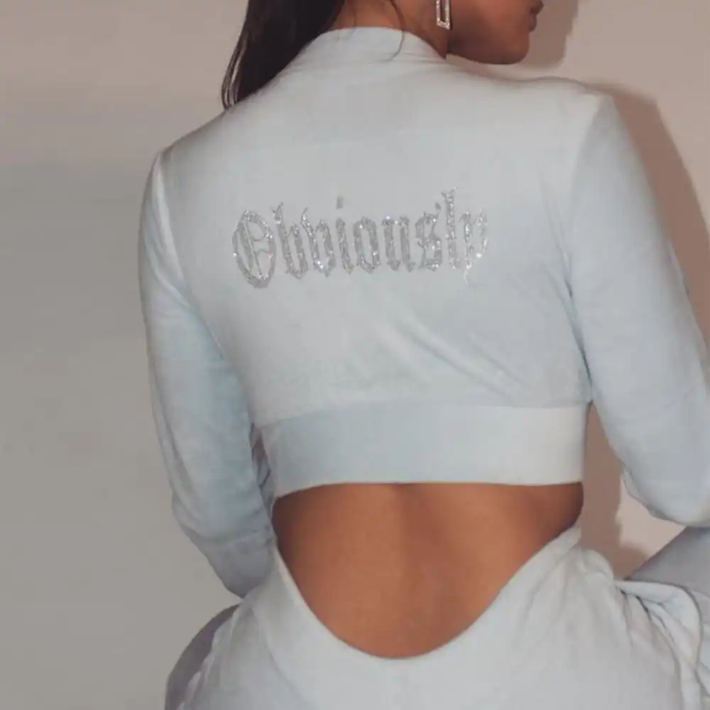 rhinestone jogging suits