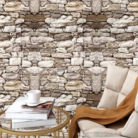 Self-Adhesive Flat 3D Wallpaper,Removable Contact Paper,Refurbish Apartment,Dorm Shop, Strange Wall Brick Sticker,Bathroom Decor 2