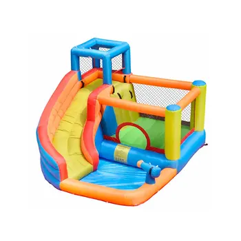 Best Inflatable Bounce Slide House Jumper Water Slide Park Combo For Kids Outdoor Party With Air Blower