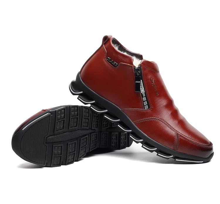 Мужские зимние кроссовки спилок шерсть и хлопок высокие берцы для отдыха