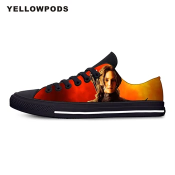 

Men's Casual Shoes Fashion Hot Cool Handiness Fantasy MovieThe Hunger Games Customized Print Picture Canvas Light Couple's Shoes