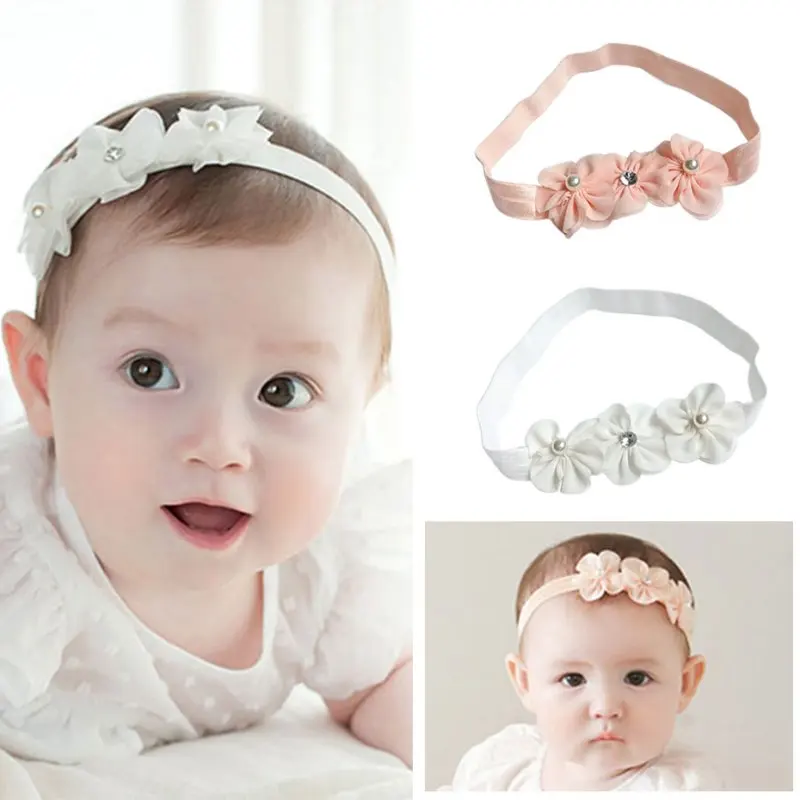 

Newborn Toddler Kids Baby Girls Flower Headband Hair Band Accessories Headwears Sweet