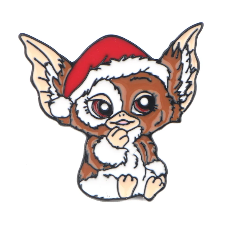 P4240 Dongmanli ювелирные изделия Gremlins эмалированные булавки металлические милые булавки для воротника и броши нагрудный знак брошь значок - Окраска металла: 5