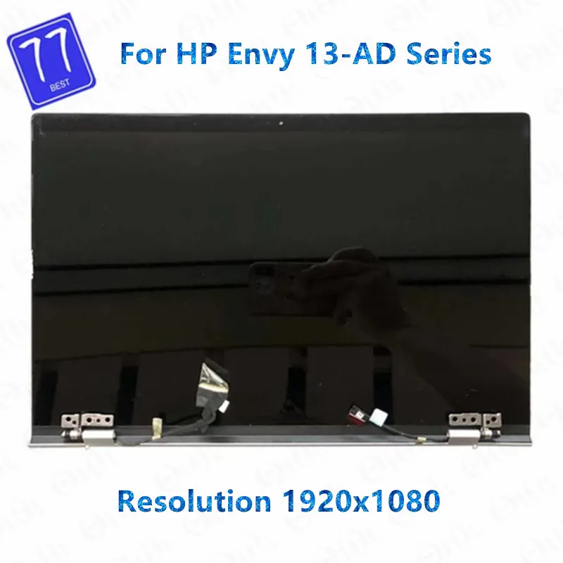 

13.3 inch Touch assembly FOR HP ENVY 13-AD FHD 1920X1080 for HP 13 AD LCD TOUCH LED Display LCD cable Complete Assembly