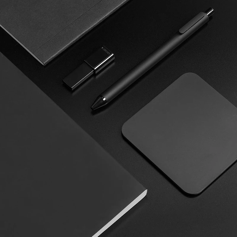 Гелевая ручка Xiaomi 0 5 мм черные и белые чернила АБС пластик для письма длиной 400