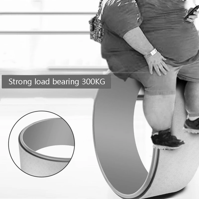 New Sale Yoga Wheel, Yoga Project Wheel for Stretching and Increased Flexibility, Relieves Back Pain, Improves Yoga Posture
