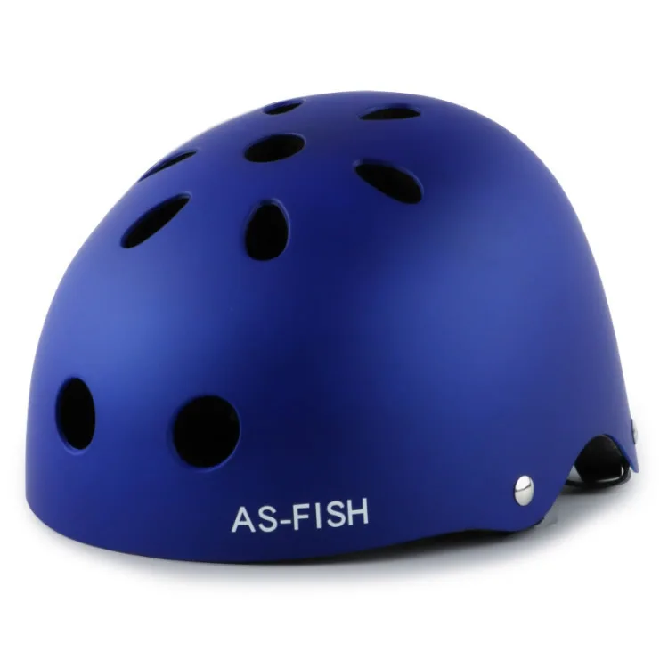 Шлем для катания на роликах прочный защитный шлем ABS для детей взрослых Спорт на открытом воздухе скалолазание Велоспорт Езда Скейтборд баланс автомобиля - Цвет: Синий