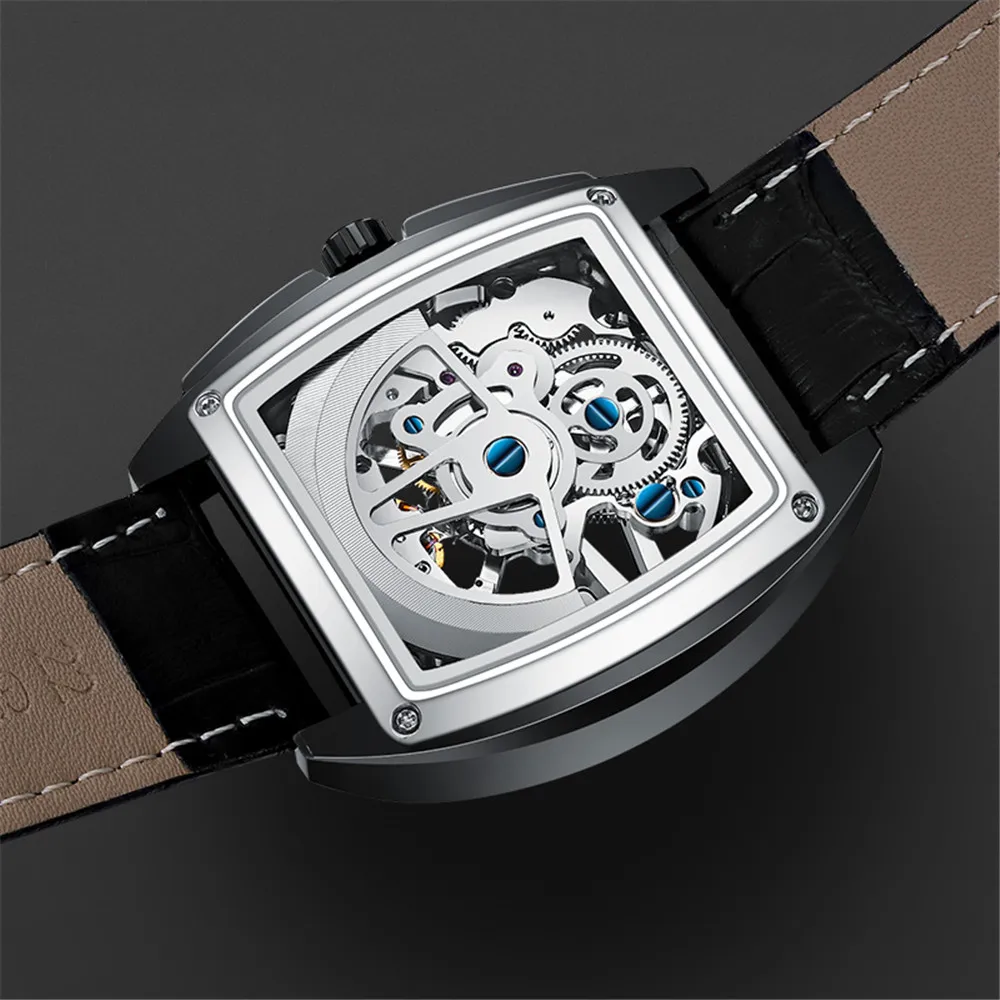 GUANQIN Men's Luxury Automatic Self-Wind Watch Luminous
