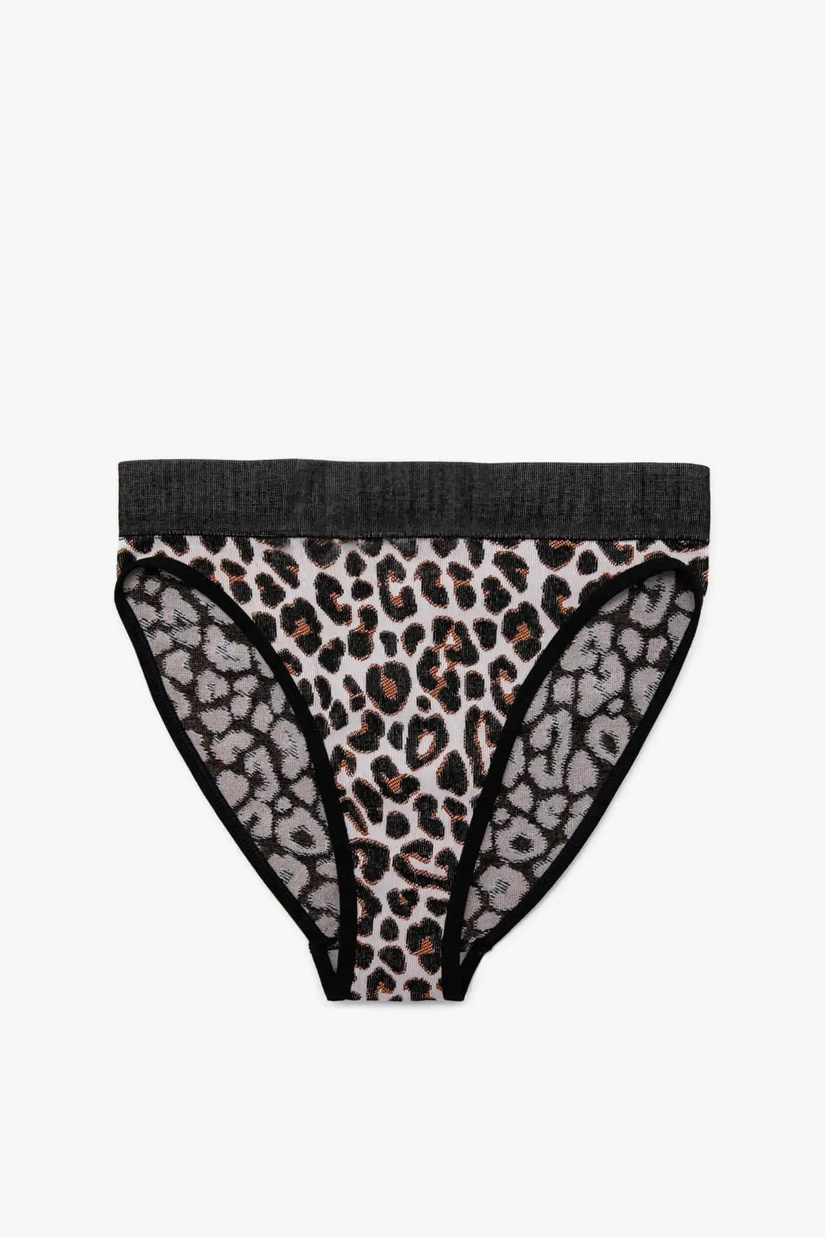 Koton Women 'S Leopard print Panties 9YLK35168MK