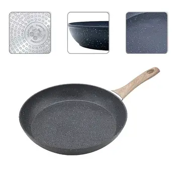 Cast Iron Non-stick Pan Maifan Non-stick Pan Non-stick Cooking Pot Pan Frying Pan Maifan Stone Wok Kitchen Tools Cookware