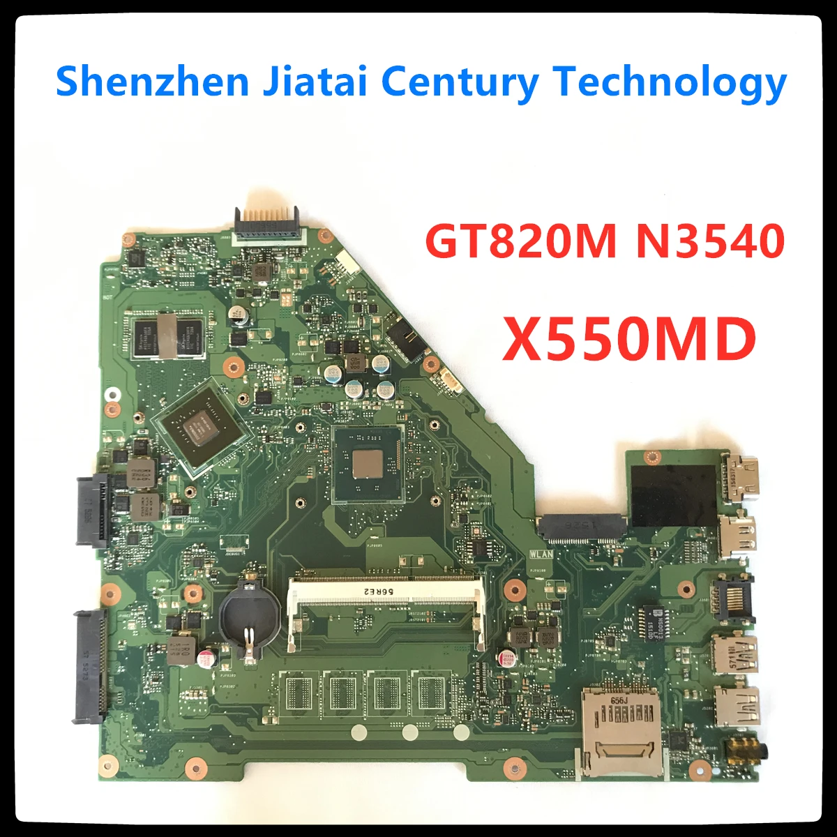 N3540 Процессор X550MJ GT820M материнская плата X550MD REV 2,0 для ASUS X550M X552M Y582M X550MD X550MJ материнская плата тесты Ok
