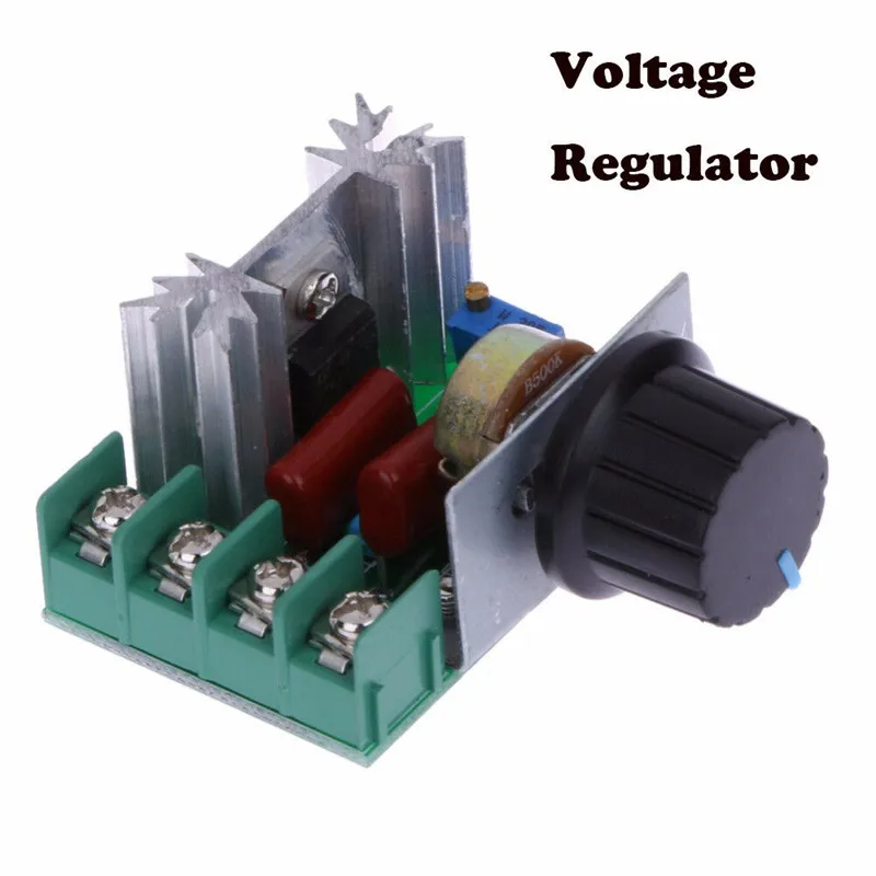 220V 2000W Thyristor High-Power Electronic Transformer Voltage Regulator Light Temperature and Speed Regulation Controller
