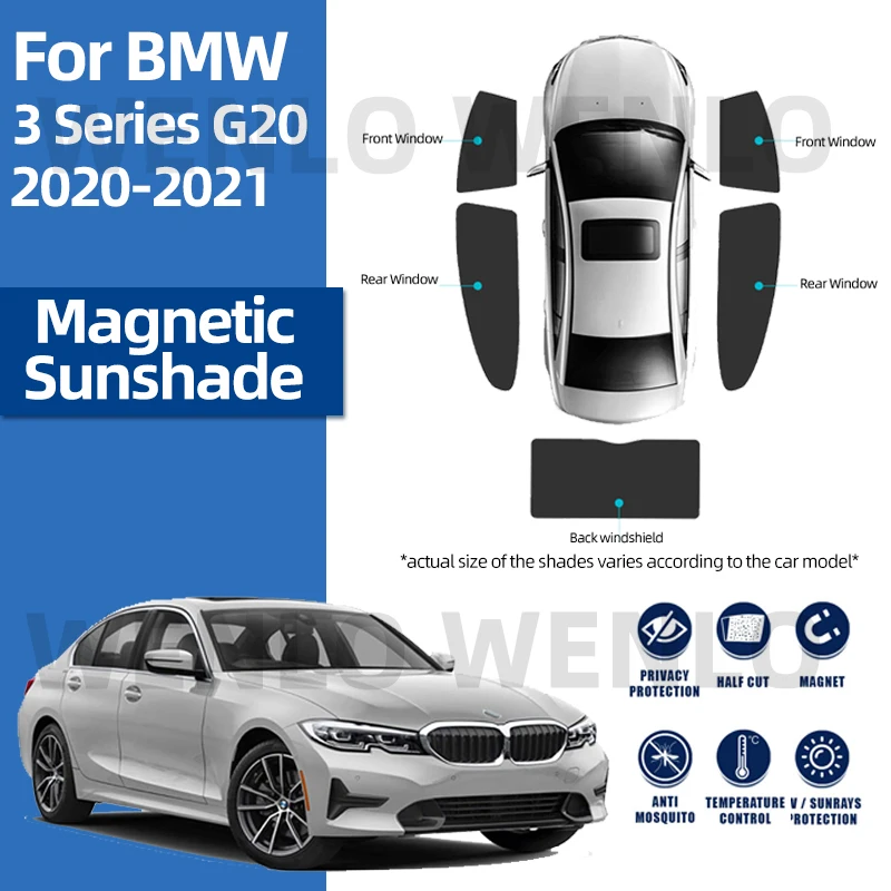 Z.MYUKI】 Sonnenschutz Frontscheibe für BMW 3er G20 G21 G28 2018