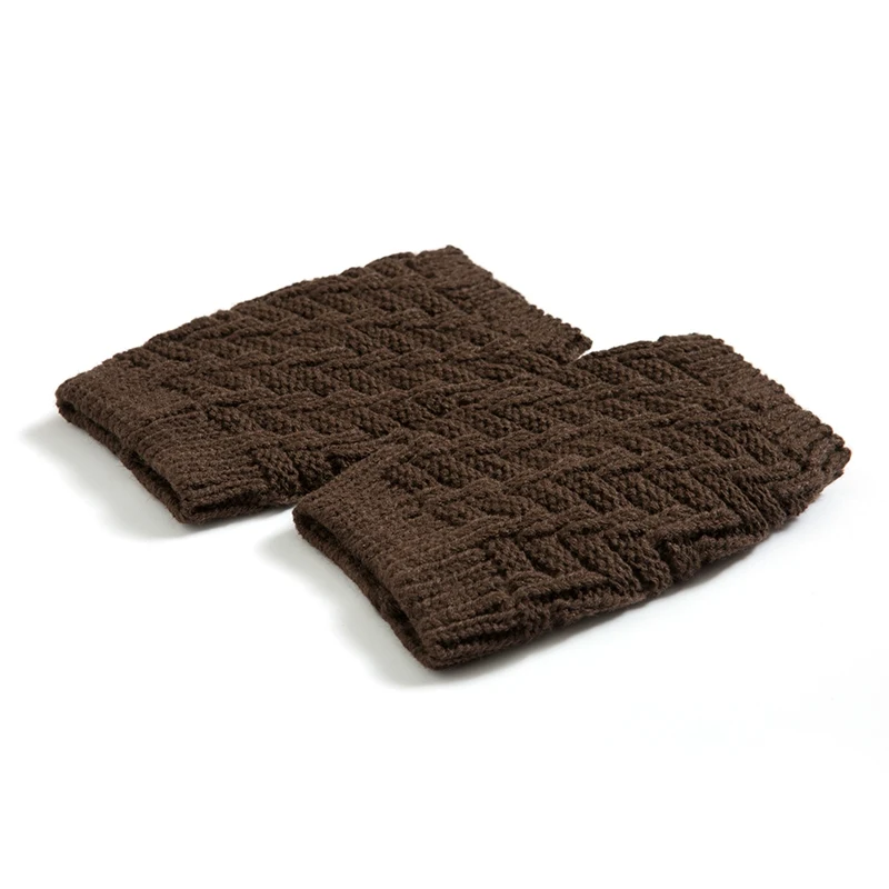 Wholesale Winter Leg Warmers Geometric Cuffs Socks Women Boot Accessories Sport Socks Thermal Acrylic Boot Cover Socks - Цвет: SC