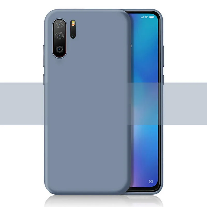 Мягкий Жидкий силикон чехол для samsung Galaxy Note 10 плюс 8 9 S10e S8 S9 плюс S10 5G S7 край J4 J6 плюс J8 чехол - Цвет: Smoke Ash