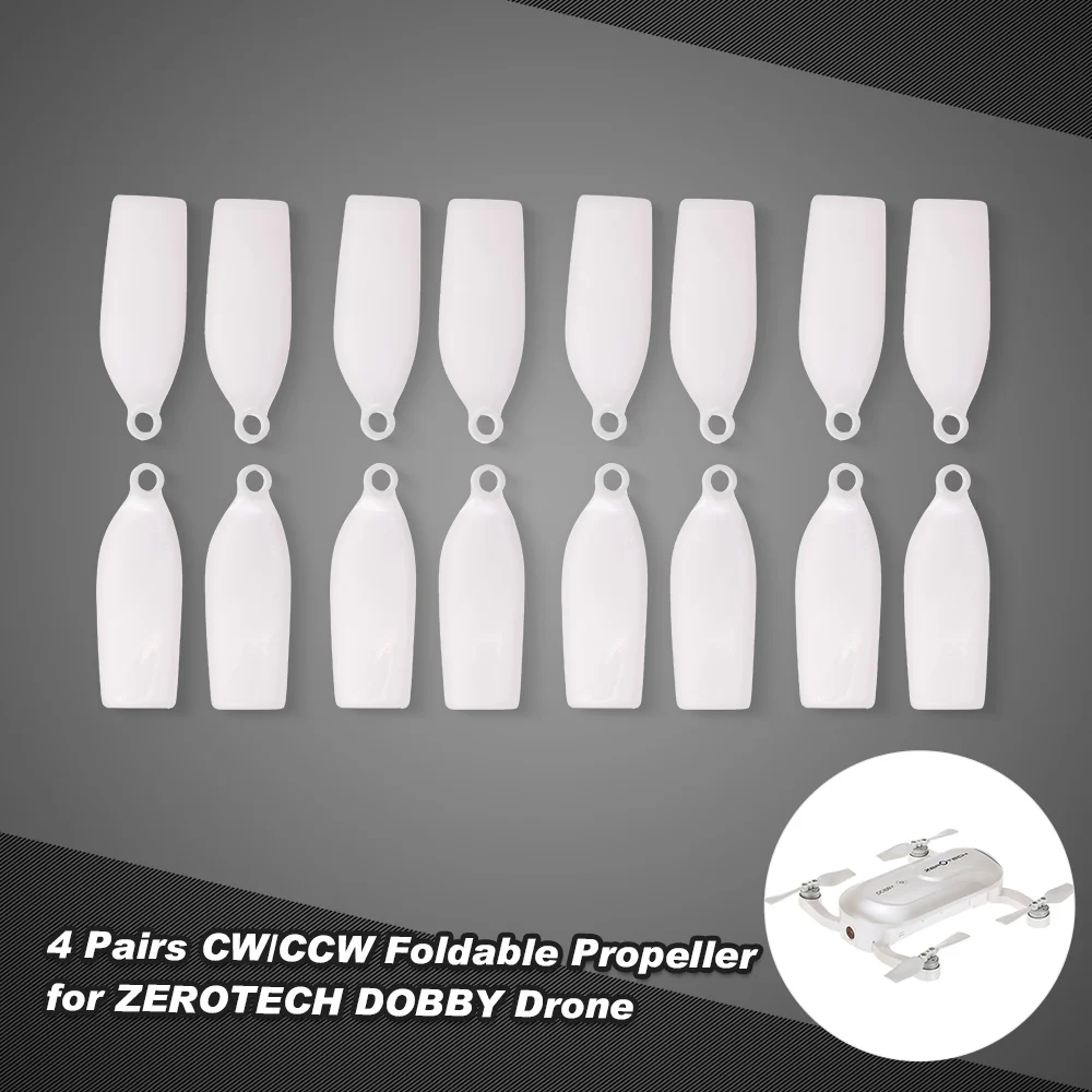 

4 Pairs Foldable Propeller CW/CCW for ZEROTECH DOBBY Pocket FPV RC Drone Quadcopter Parts Accessories