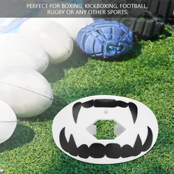 4 Colors Safe Healthy Food-Grade TPR Mouthguard Teeth Protector For Boxing Football Rugby Sports Shockproof Prevent Damage Teeth