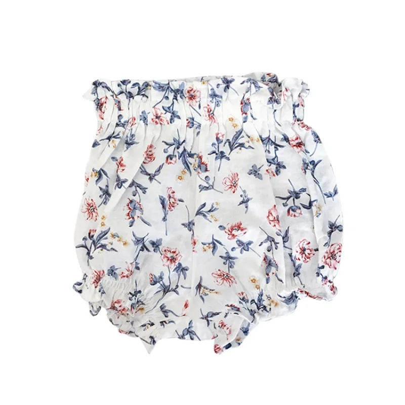 

Summer Baby Girl Casual Cotton Shorts Diaper PP Shorts Baby Girls Cotton Bottom Soft Pants