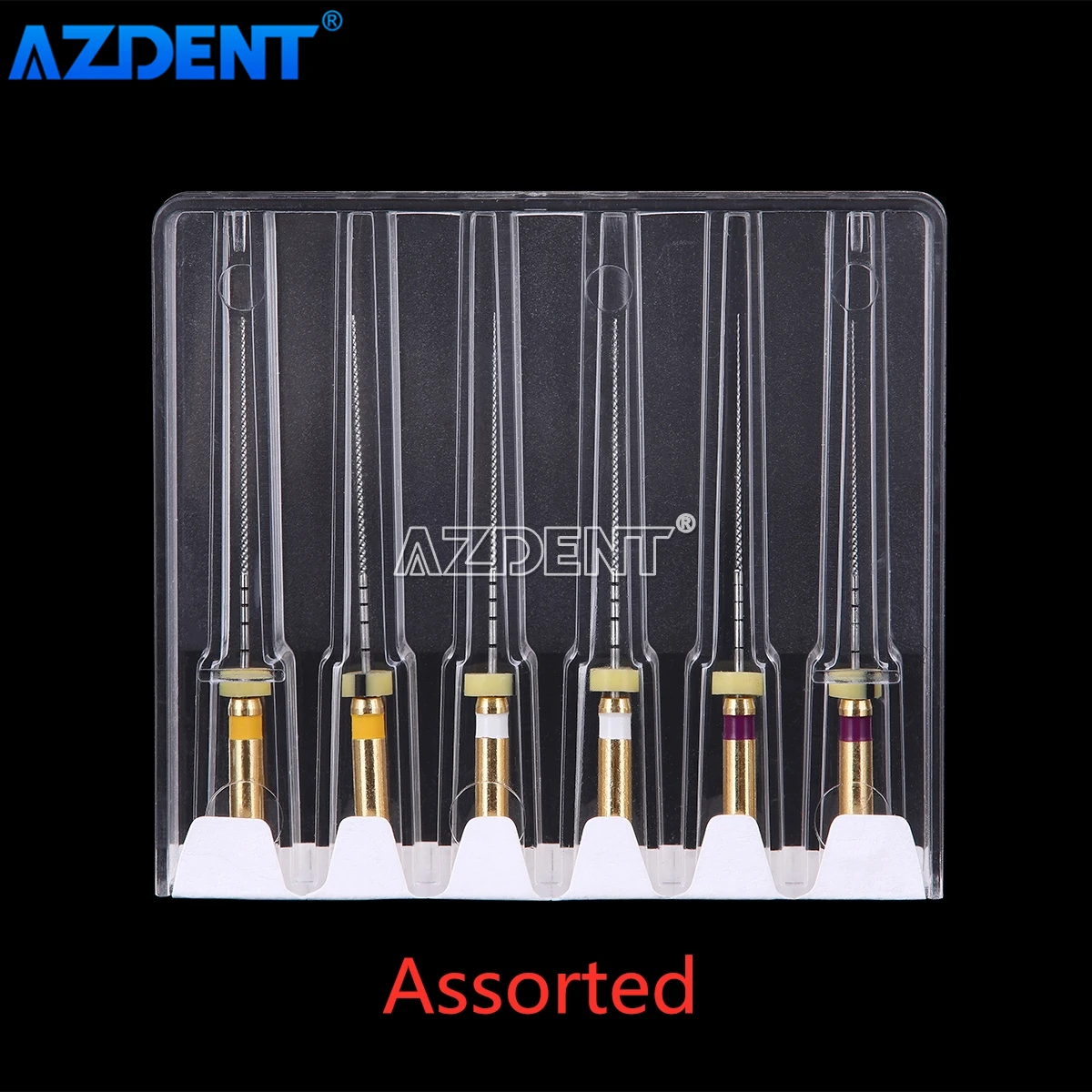AZDENT 25mm Size 13#-19# Taper 02 Dental Nickel Titanium Path Files Endo File Engine Use Root Canal Instrument Flexible Tools | Красота и