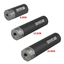 Tactical Paintball Airsoft Tracer Lighter 14mm CCW For Shooting Rifle Pistol Auto Fluorescence Tracer S Upgraded version WST