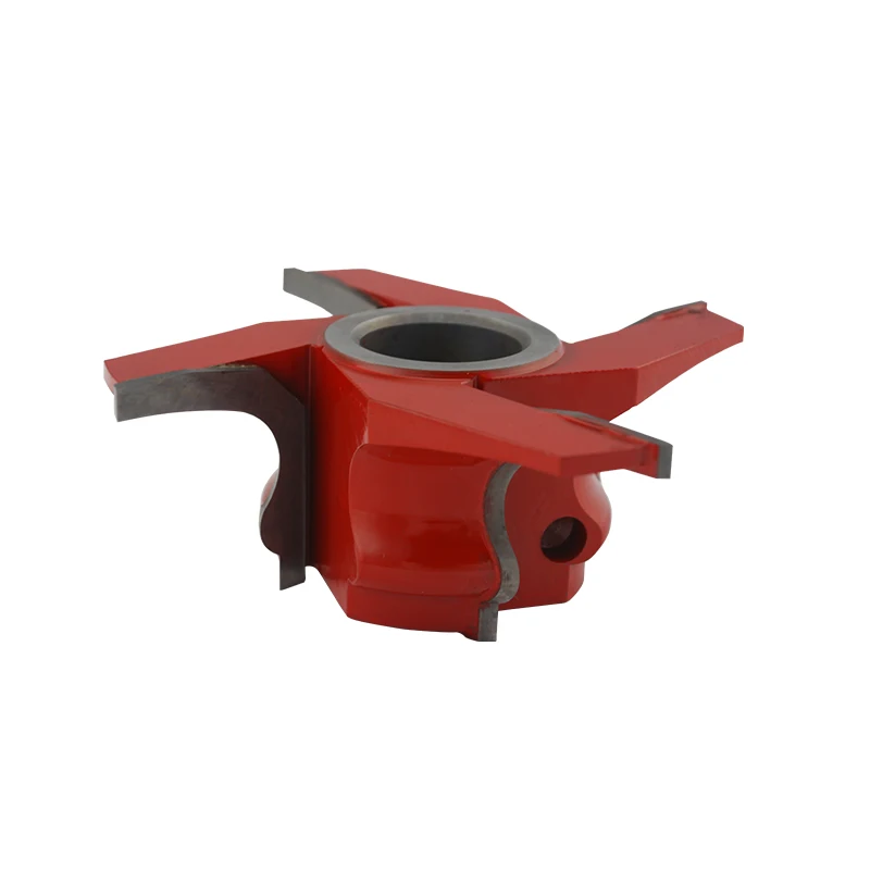 LIVTER Carbide Wood Chipper Blades Tipped 4-Wing Stair Tread 9/16 R x 3-3/8 D 1-1/2 CH 1/2 &amp 3/4 Bore Shaper Cutter | Инструменты