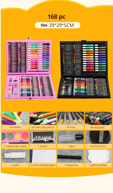 Coloring Art Supplies for Adults Teens Beginners, 168Pcs Art Kits Drawing  Supplies Sketching Set, Drawing Pencils Gifts F19E - AliExpress