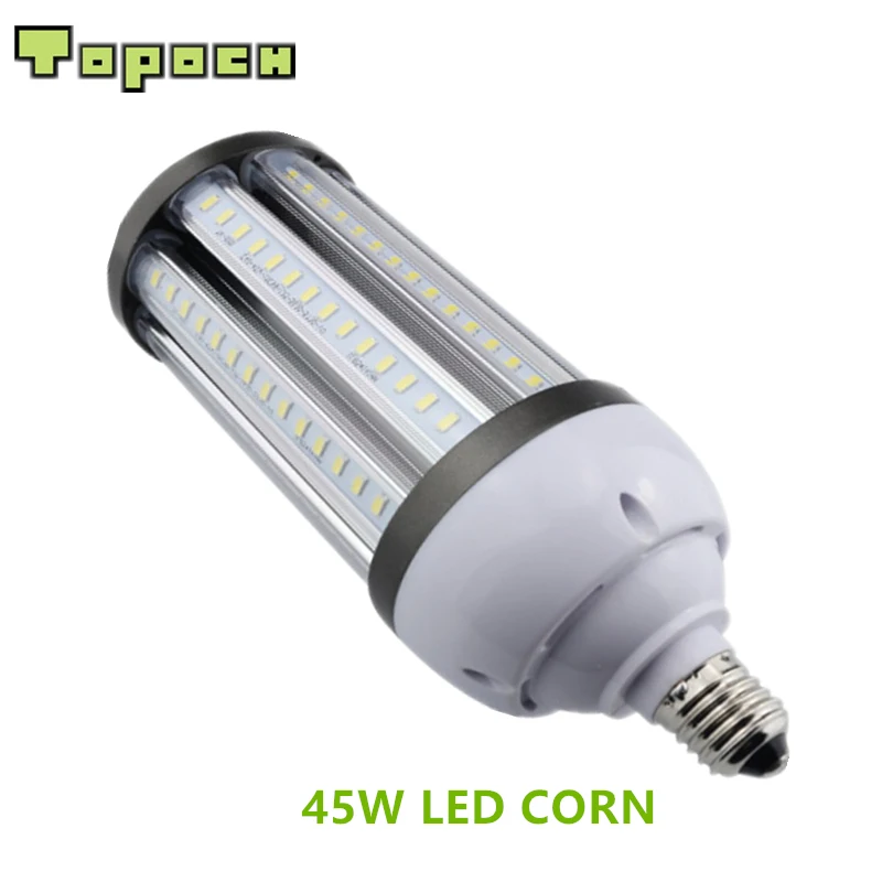 Topoch LED Corn Street Light IP64 Garden Lamp High Bay Lighting Bulb 36W 45W 54W 120LM/W UL CE List 100W-200W MHL/HPS Retrofit street outlows the list