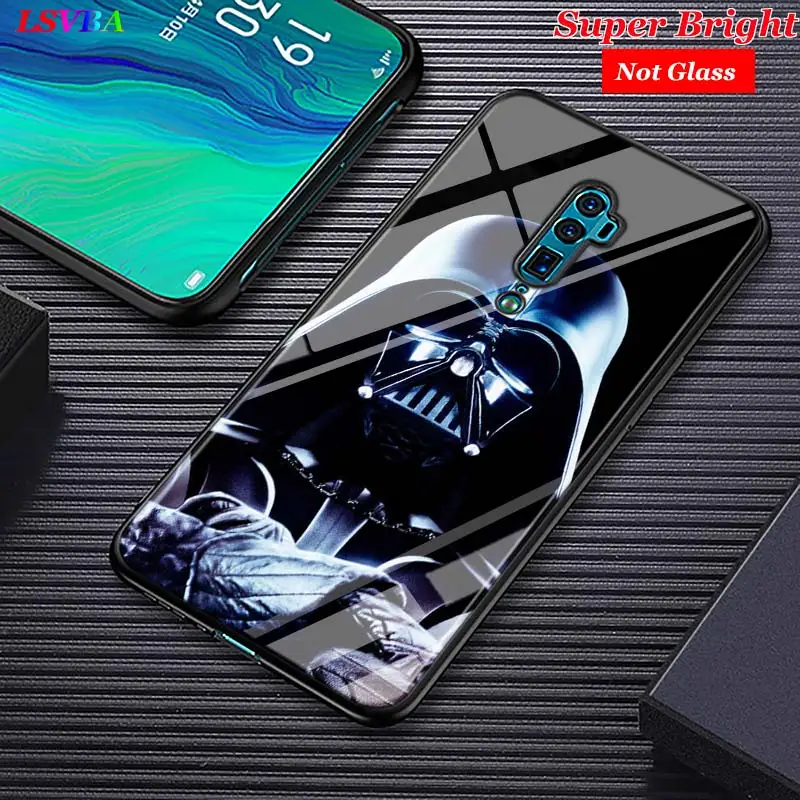 

Star Wars Darth Vader Yoda BB8 for OPPO Reno Z 10X Zoom F11 F9 F7 F5 A7 R9S R17 Realme 2 C2 K3 Pro Super Bright Phone Case