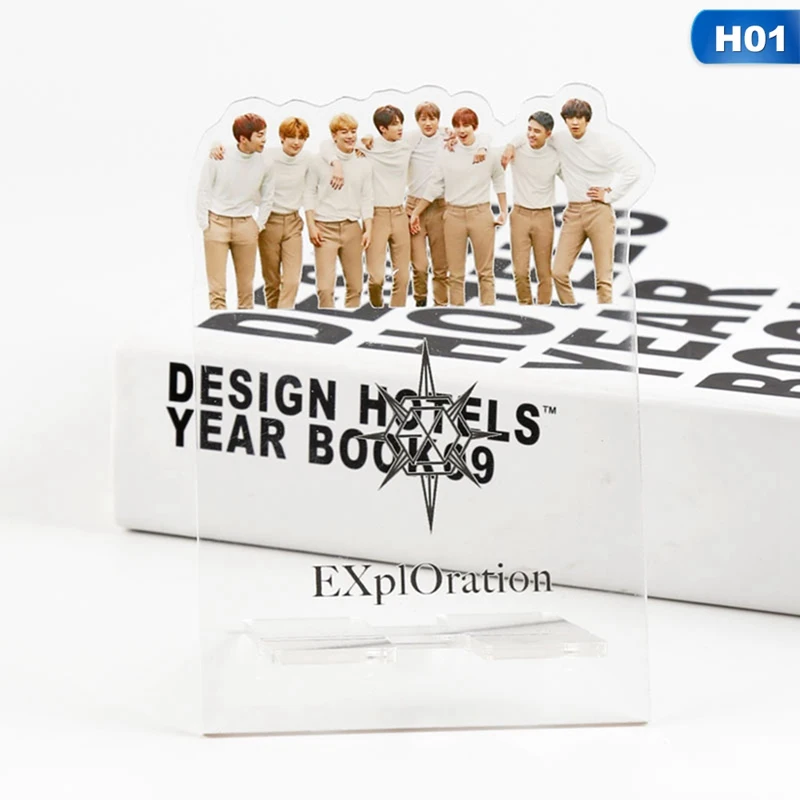 K pop Star EXO baekhyun SEHUN CHANYEOL SUHO акриловая подставка для фигурок коллекция подарочный