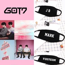 Got7 альбом волчок Lullayb Пылезащитная хлопковая маска для лица Bambam JINYOUNG MARK JACKSON yugyyeom унисекс маска LJJ681