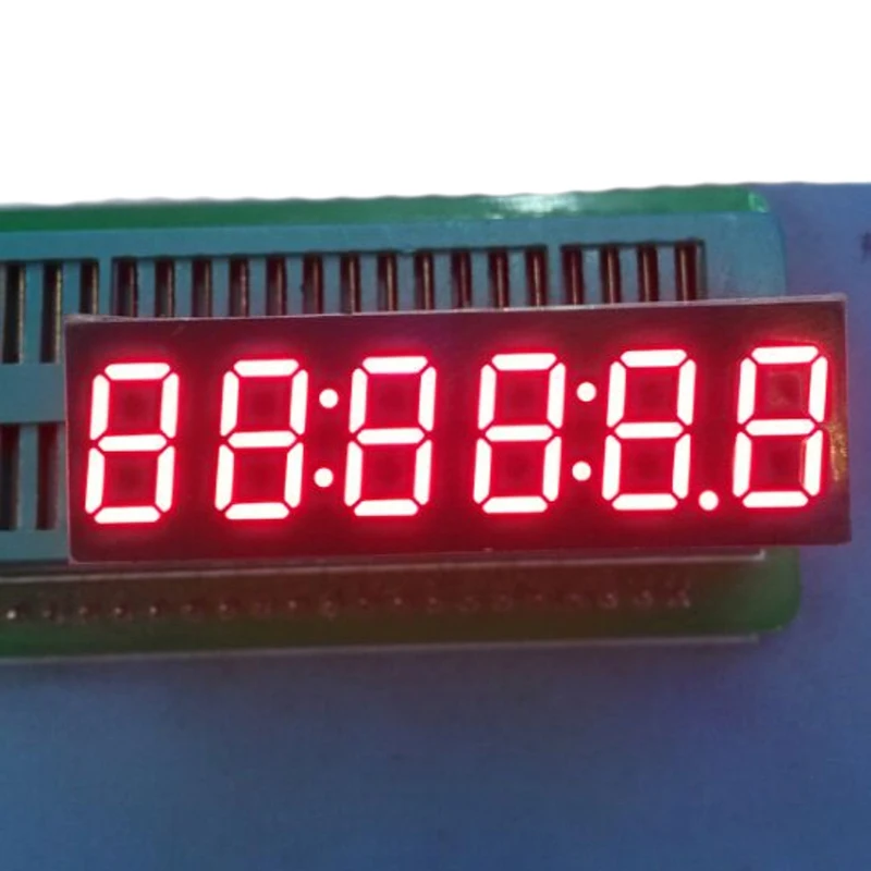 Дисплей со светодиодным таймером 6 цифр 7 сегментов 0 36 дюйма 2 шт.|led sign display|led timer