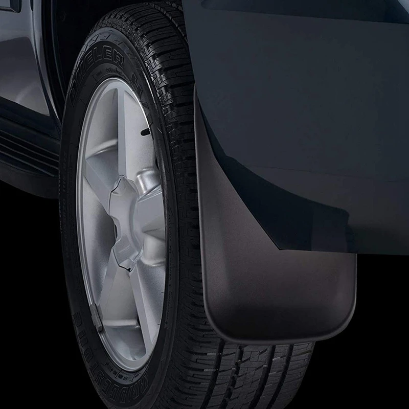 Брызговики для Chevy Colorado GMC Canyon без F-Lares- передний и задний черный набор из 4