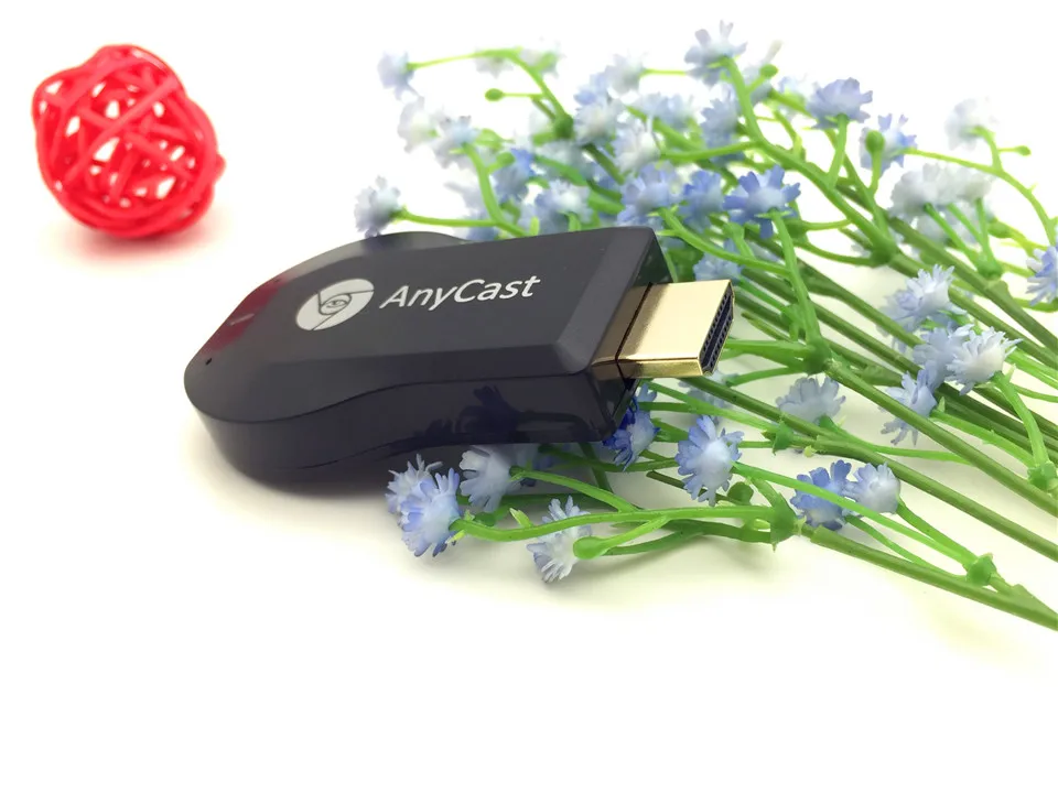 Slimy Anycast M2 Plus 1080P tv Stick беспроводной WiFi Дисплей ТВ ключ для DLNA беспроводной адаптер хромированный литой для IOS Android телефонов