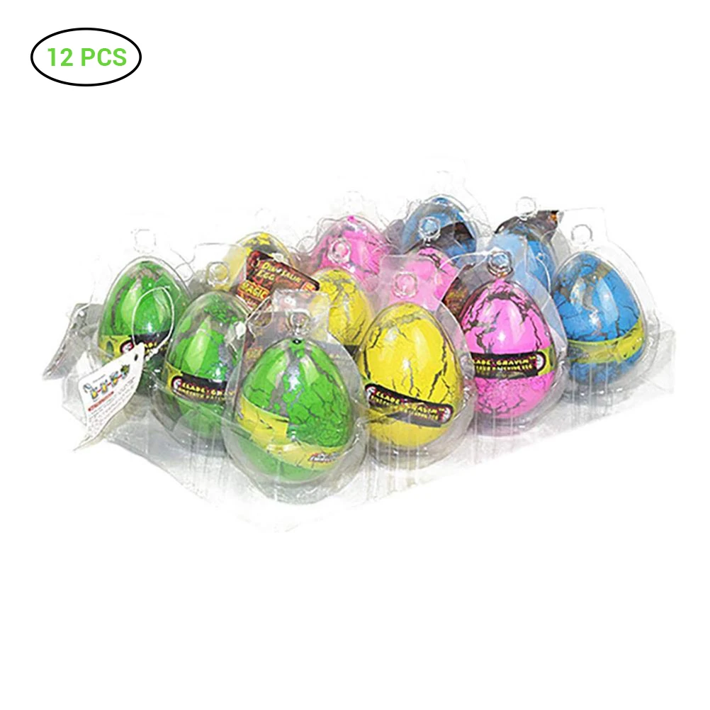 

12 Pcs Water Hatching Inflation Dinosaur Eggs Kids Toy Hatching Growing Animal Dinosaur Eggs Growing Dino Eggs #10