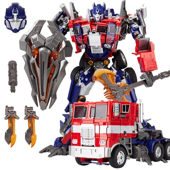 

WEIJIANG W8022 Transformation Action Figure Toy Op Commander Movie Model PVC M01 Alloy Deformation Car Robot Figma For Kids Gift