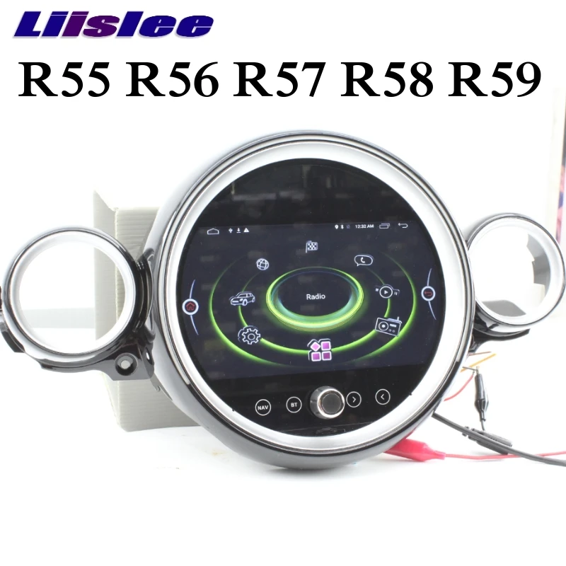 Автомобильный мультимедийный плеер NAVI для Mini ONE Hatch R55 R56 R57 R58 R59 CarPlay 9 дюймов Android плеер WiFi автомобильный Радио gps навигация