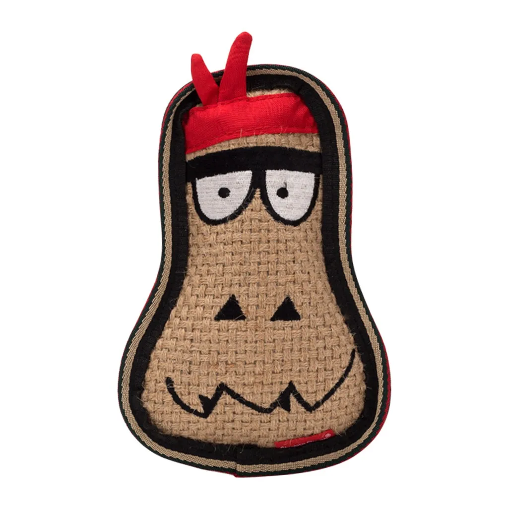 Brown Chamsgend игрушки для домашних животных Забавный узор устойчивая к укусам молярная интерактивная обучающая вокальная Игрушка Щенок игрушка для кошек para gatos zabawka dla kota - Color: Brown