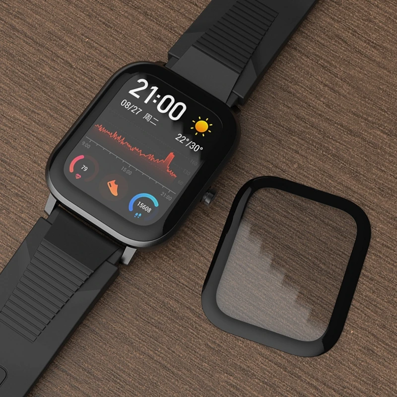 3в1 ремешок для Amazfit GTS PC чехол металлический Миланский Браслет Huami gts 3D Защитная