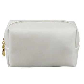 

Zipper Large Capacity Multifunctional Women Makeup Bag Travel Waterproof Cosmetic Pouch PU Fashion Portable Solid Organizer