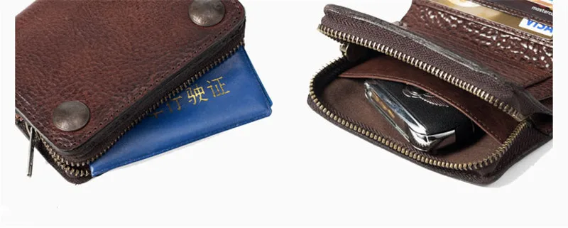 PNDME simple casual high quality genuine leather men's women's small wallet fashion vintage soft cowhide teens credit card purse